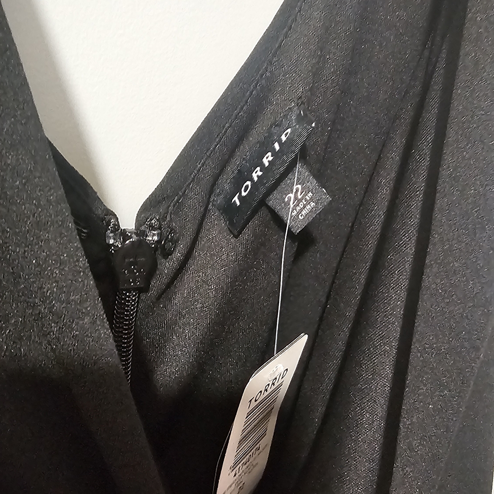 Torrid Black Dress - Size 22 - NWT